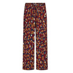 Vila Pantalon fluide Rouge à Motifs Femme Vila Lusi. Coloris disponibles : Rouge