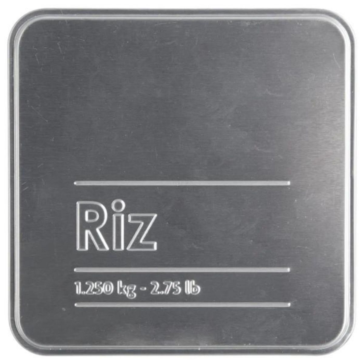 FIVE Boîte à Riz  Relief II  18cm Noir