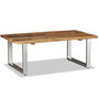 Voir la diapositive 1 : VIDAXL Table basse Bois de recuperation massif 100x60x38 cm