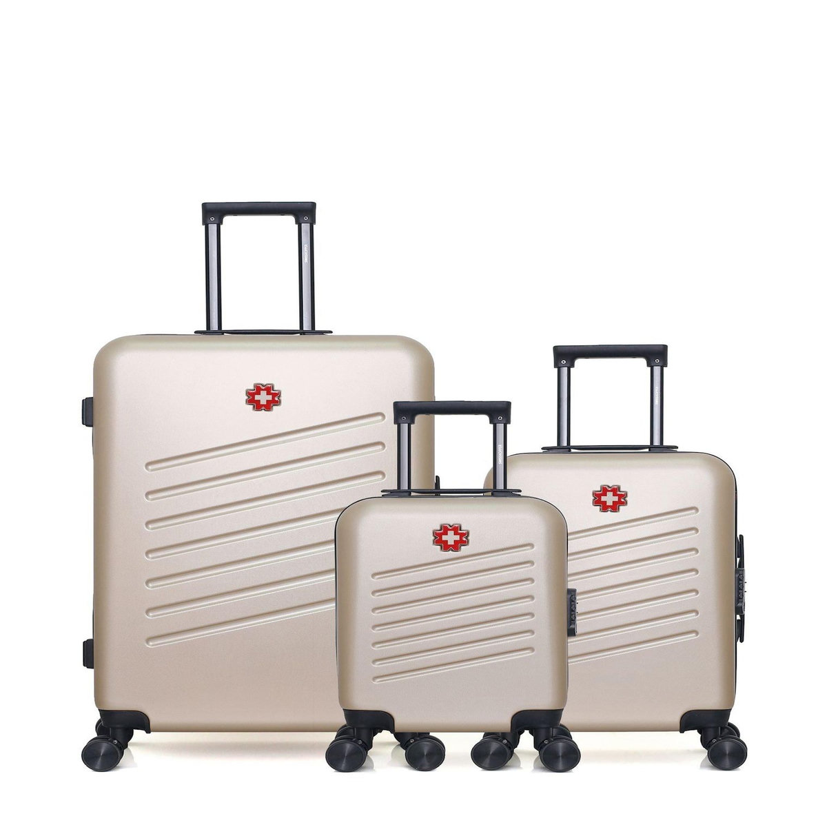 SWISS KOPPER SWISS KOPPER - LOT DE 3 - Valises grand format, cabine et cabine XXS ZURICH
