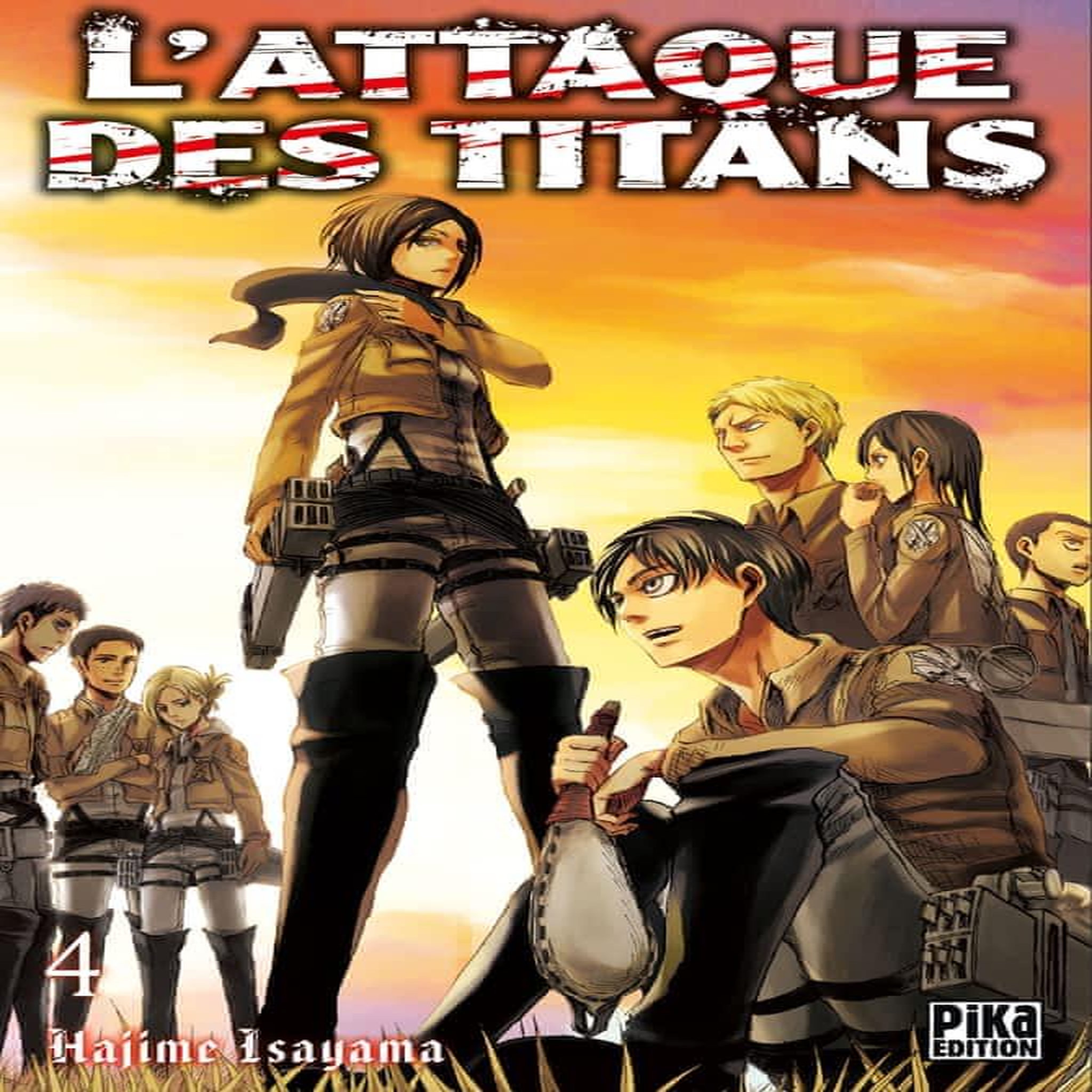 L'ATTAQUE DES TITANS TOME 4, Isayama Hajime