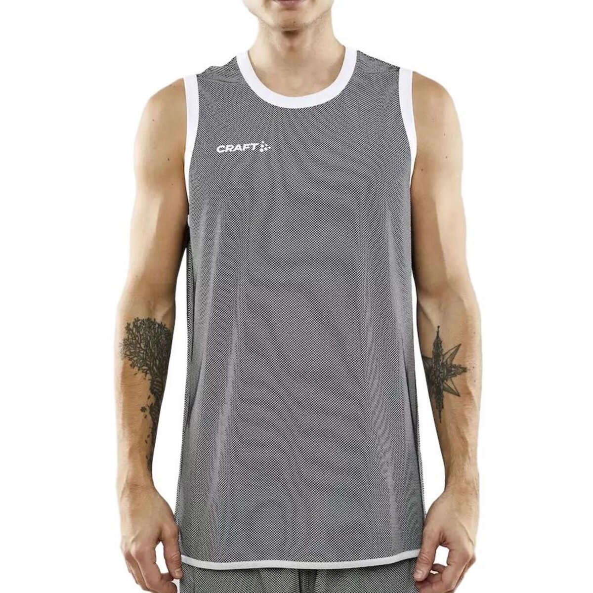 CRAFT Maillot Basketball Réversible Noir/Blanc Craft Progress
