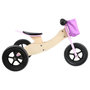Voir la diapositive 2 : SMALL FOOT Small Foot - Wooden Tricycle and Balance Bike 2in1 Pink 11611