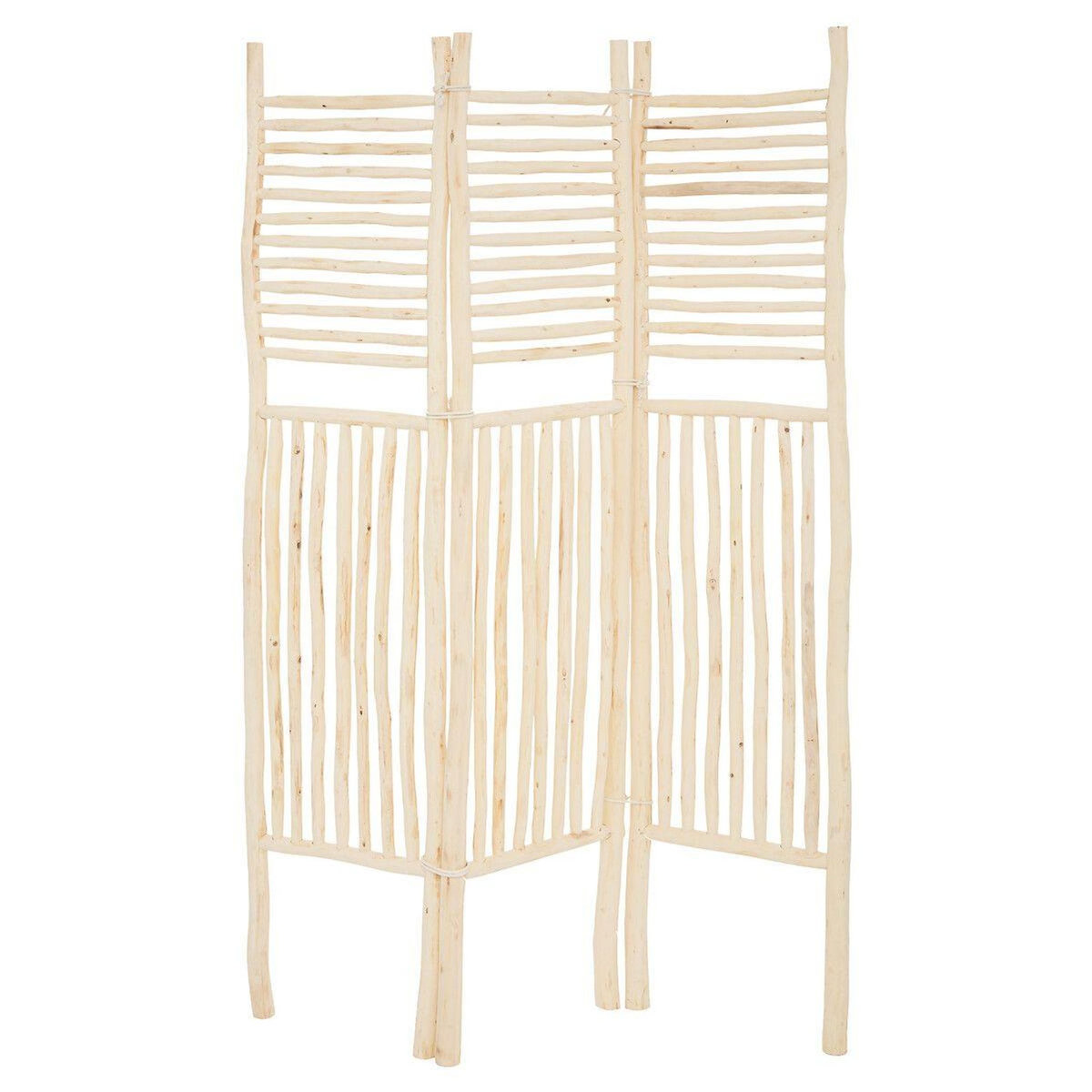 ATMOSPHERA Paravent Design en Bois  Zahir  119x169cm Beige