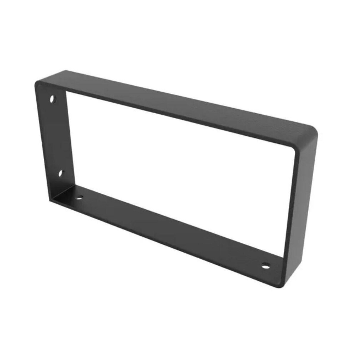 CENTRALE BRICO Equerre Style industriel en acier mat noir, H.10.6 x P.21 cm