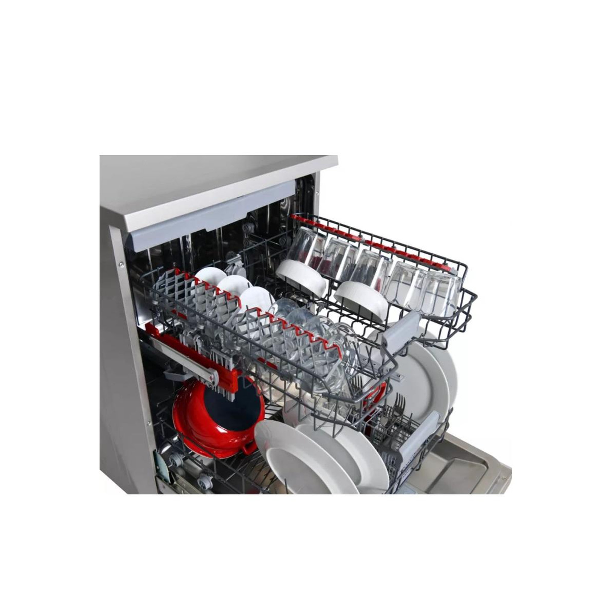 Voir la diapositive 4 : Sharp Lave-vaiselle 60cm 16 couverts 45db inox - qwna1ff45di