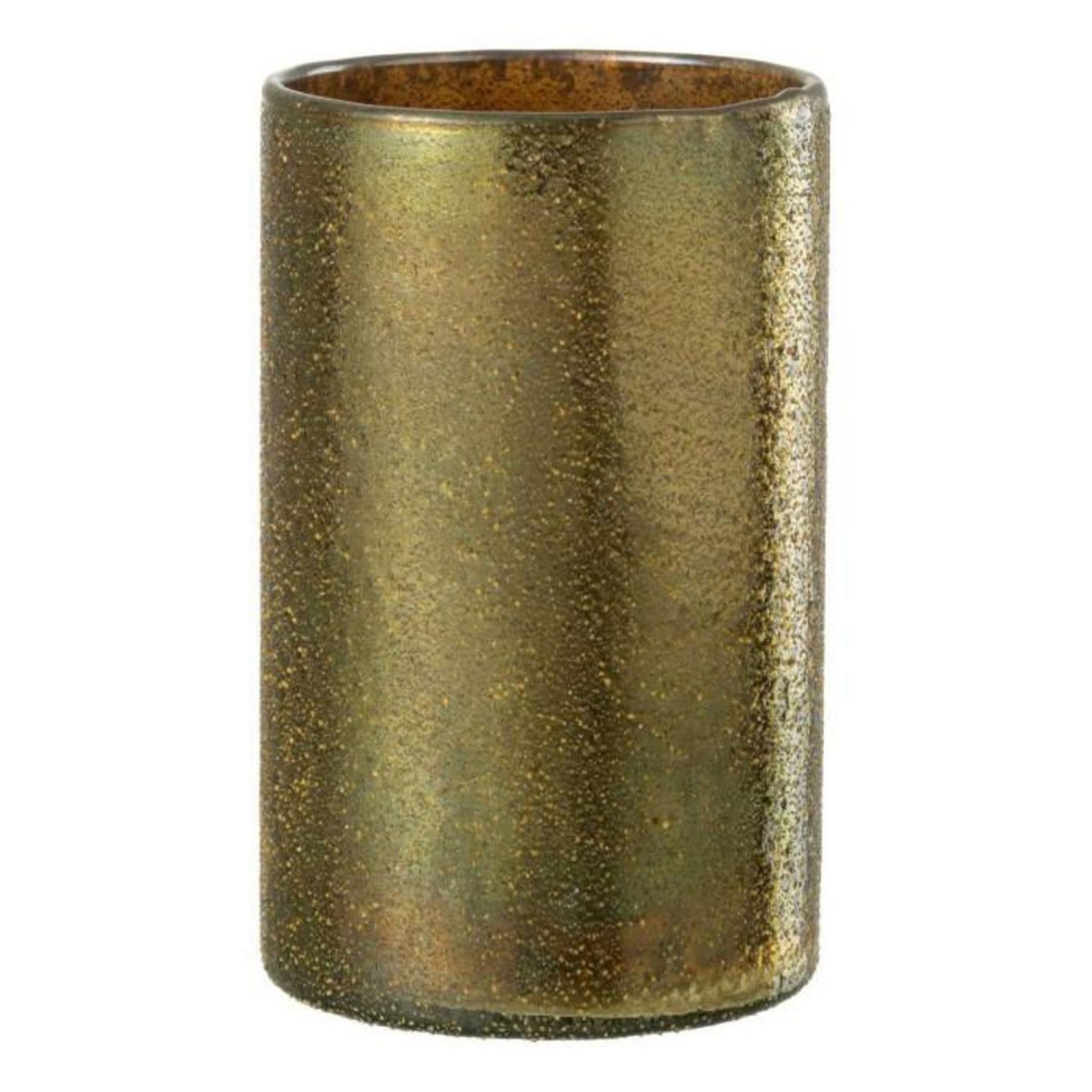 Paris Prix Photophore Miroir en Verre  Anton  12cm Or