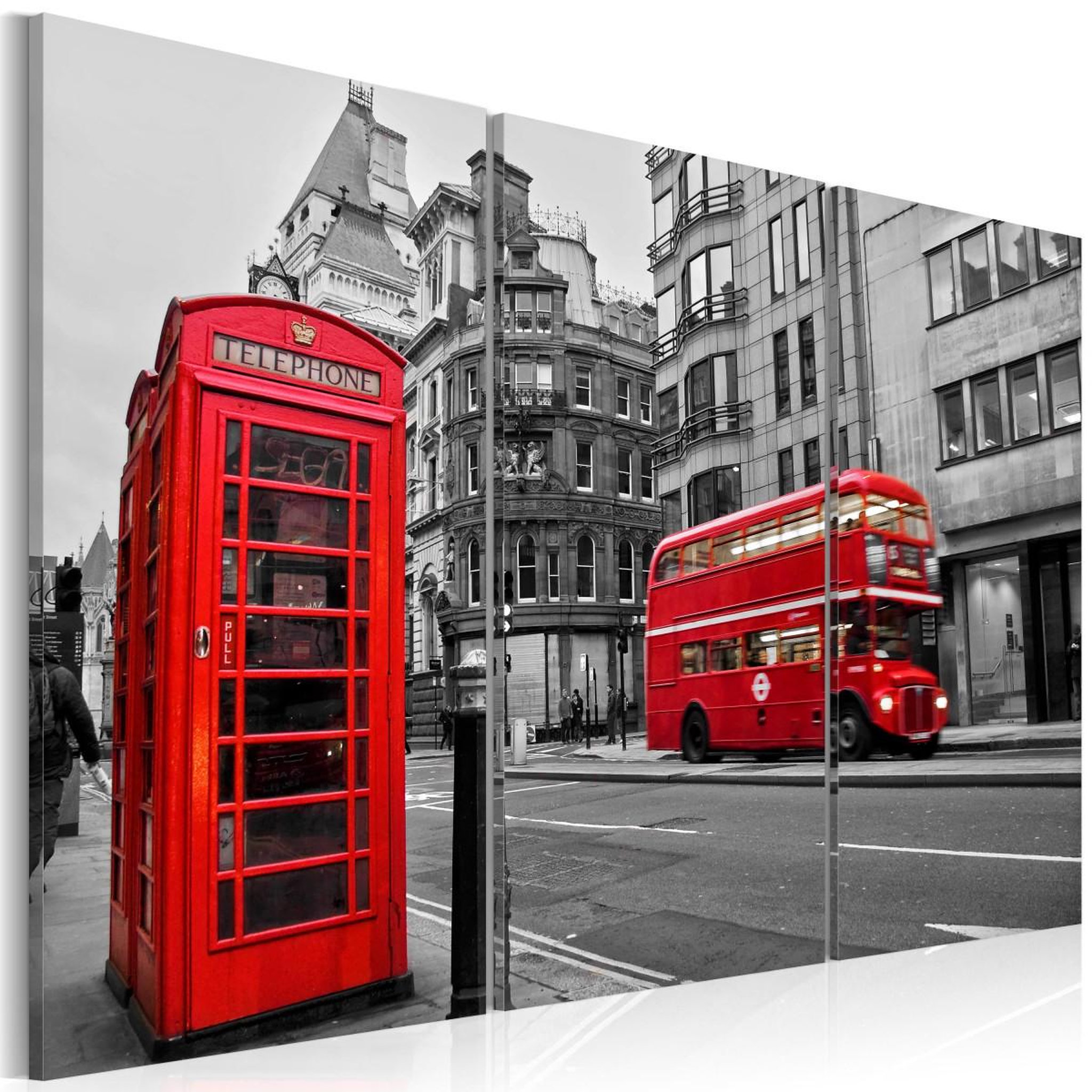 Paris Prix Tableau imprimé  vie à londres. Coloris disponibles : Multicolore