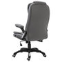 Voir la diapositive 3 : VIDAXL Chaise de bureau Anthracite Similicuir