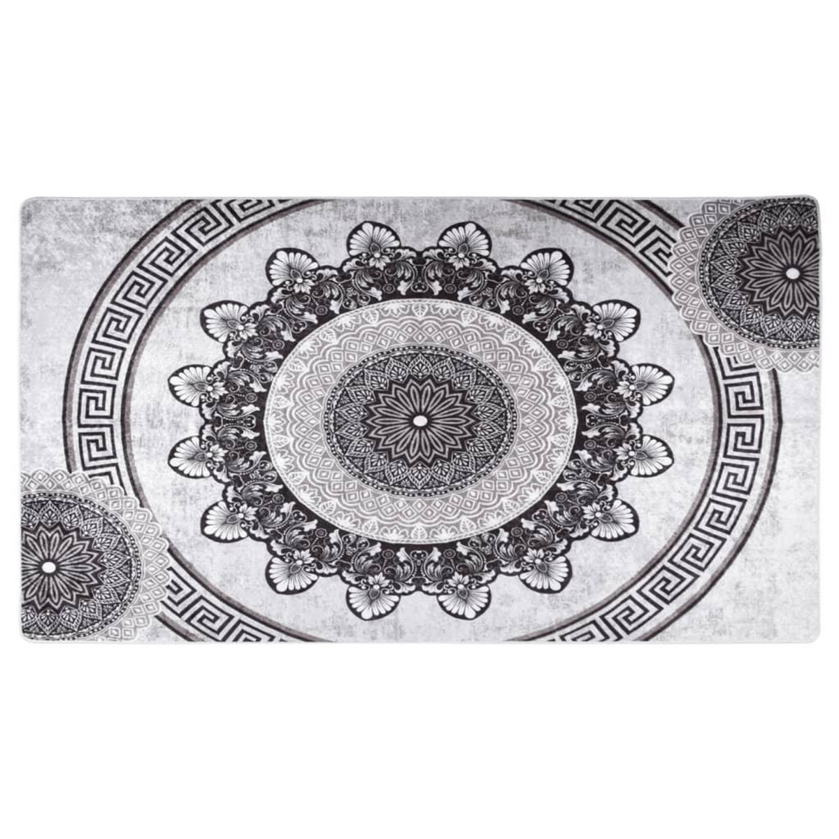 VIDAXL Tapis lavable antiderapant 190x300 cm multicolore