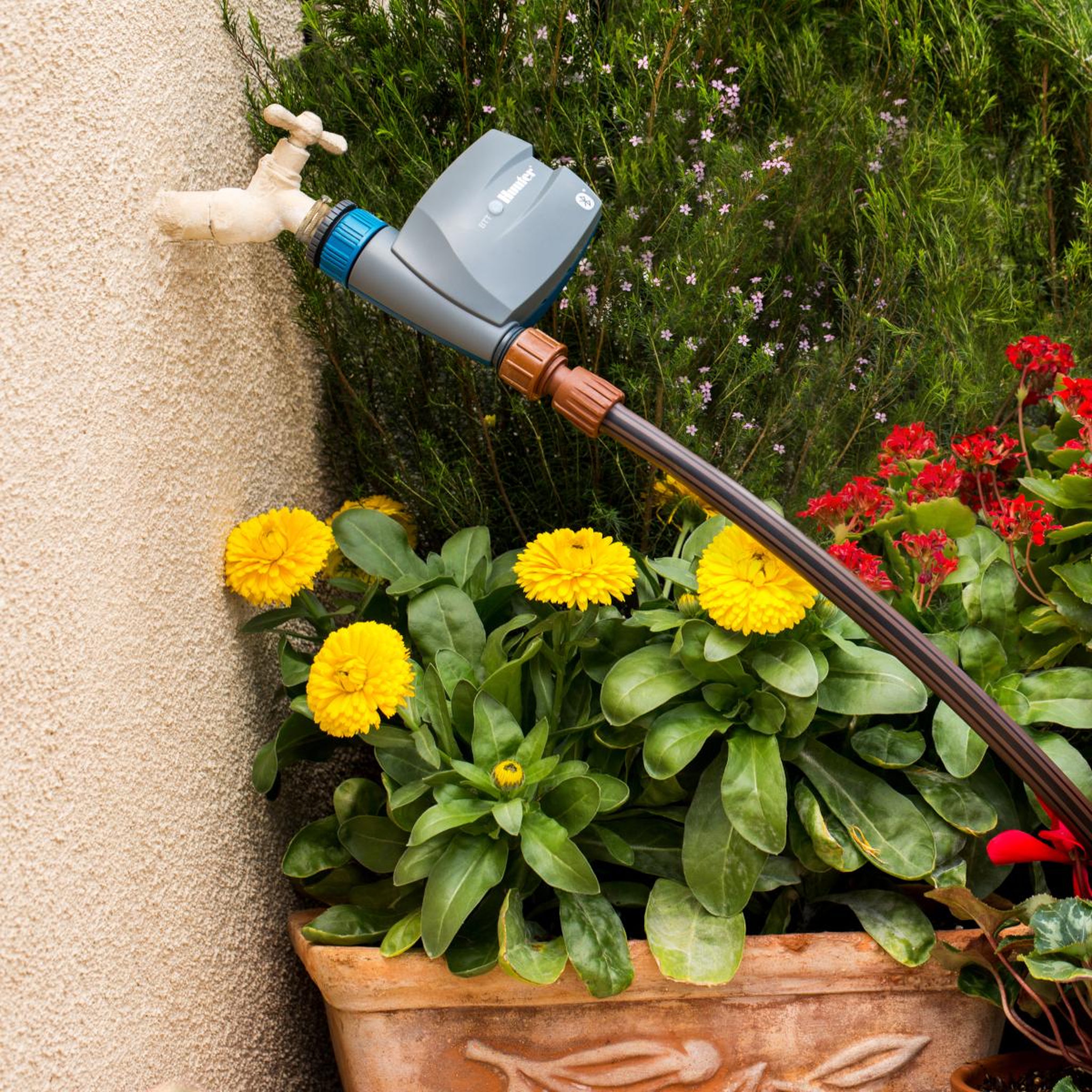 Voir la diapositive 3 : Hunter Minuteur de robinet bluetooth 1 zone - btt-101