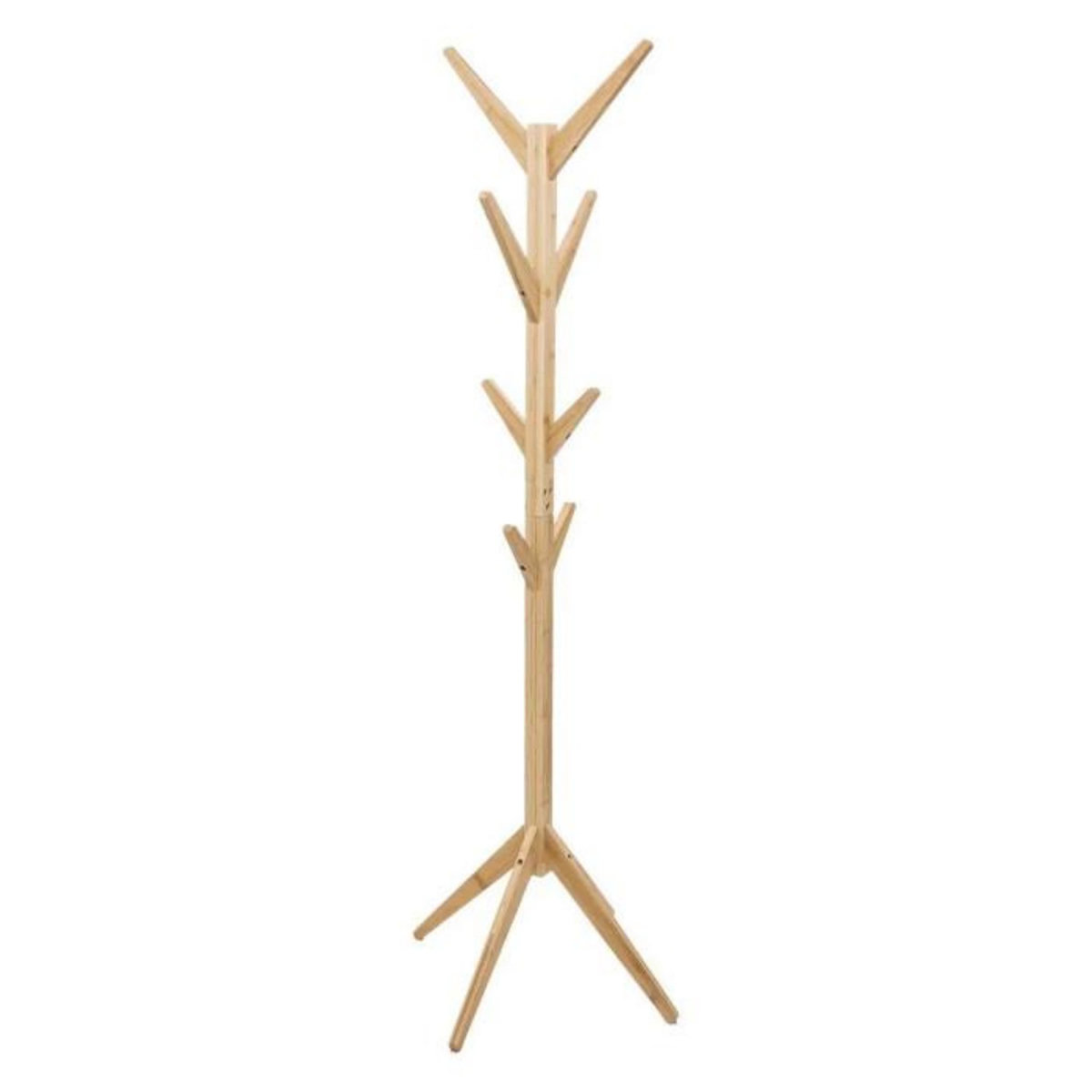 FIVE Porte-Manteaux en Bambou  Arbre  178cm Naturel