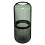 Voir la diapositive 1 : ATMOSPHERA Vase Rond Design en Verre  Line  25cm Gris
