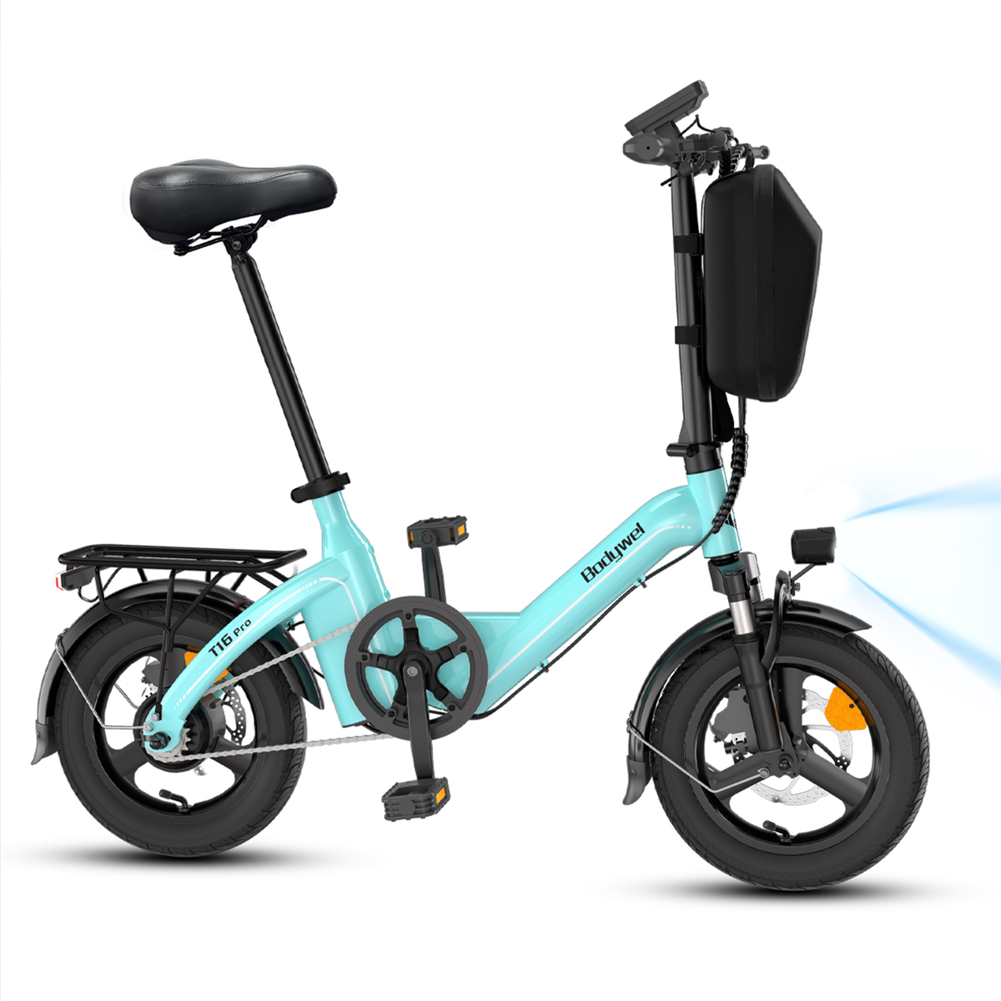 Voir la diapositive 1 : BODYWEL Mini vélo électrique bodywel t16 pro