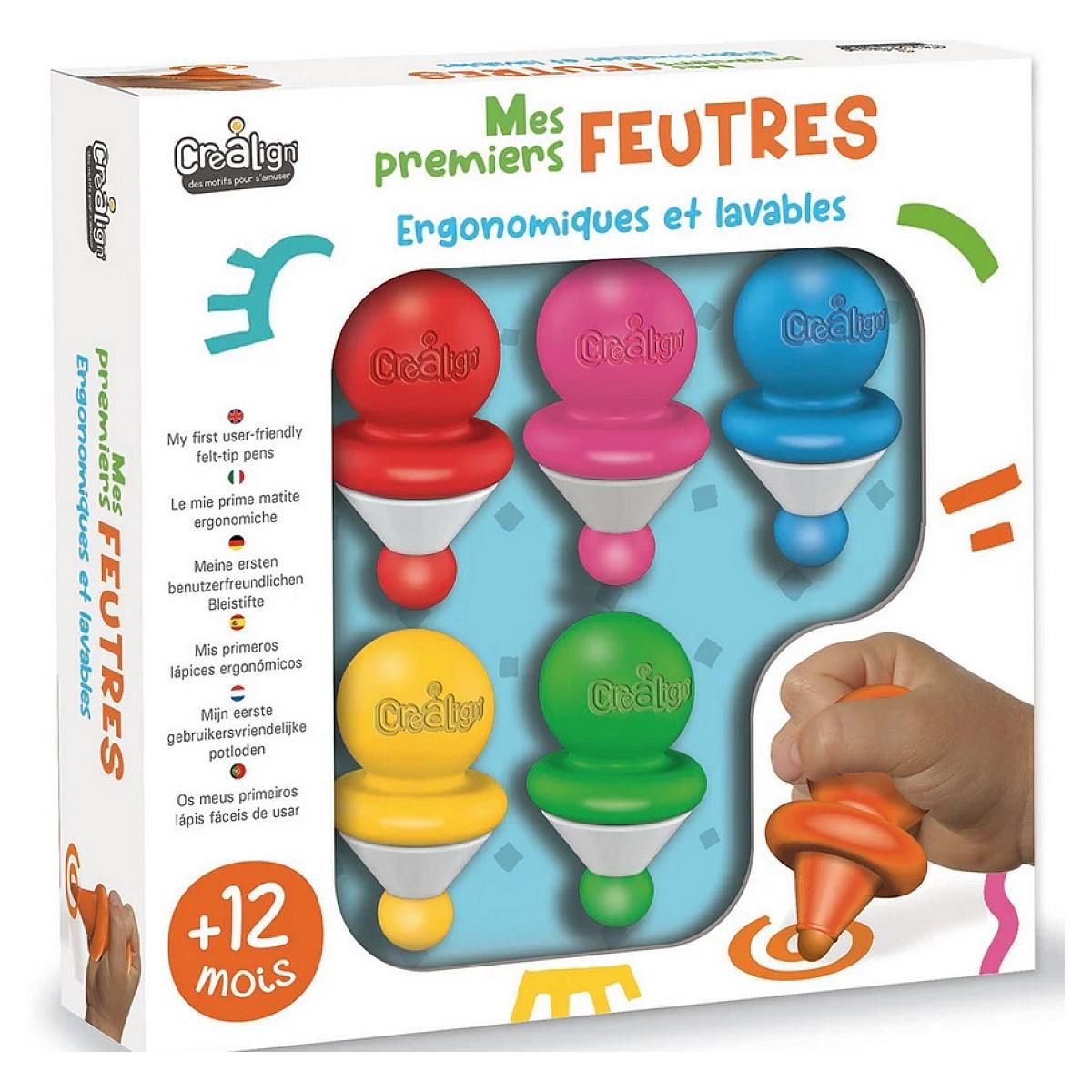 CREALIGN Mes 5 premiers feutres ergonomiques