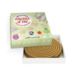 Aromandise 100 spirales d'encens naturel anti-moustiques 7h