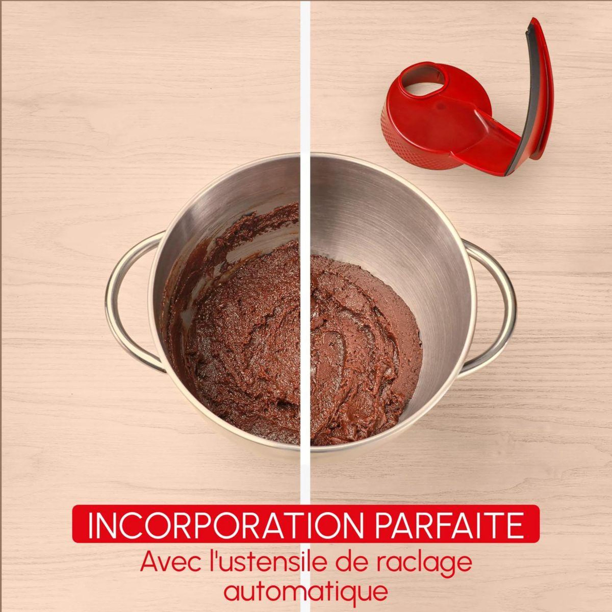 Voir la diapositive 4 : MOULINEX Robot pâtissier bake partner + & acc qa5458f1