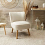 Voir la diapositive 6 : Paris Prix Fauteuil Scandinave Design  Erika  72cm Blanc