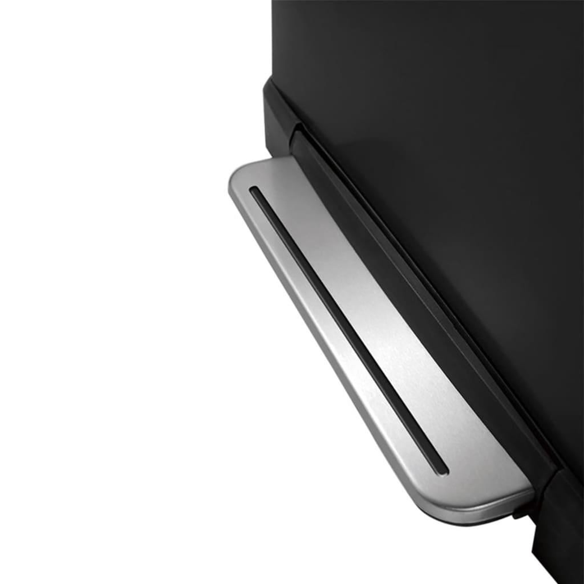 Voir la diapositive 4 : EKO EKO Poubelle a pedale E-Cube 28 L+18 L Noir mat