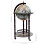 Voir la diapositive 6 : VIDAXL Bar sous forme de globe Bois d'eucalyptus Bleu