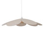 Voir la diapositive 2 : ATMOSPHERA Lampe Suspension Pétale  Naya  100cm Beige