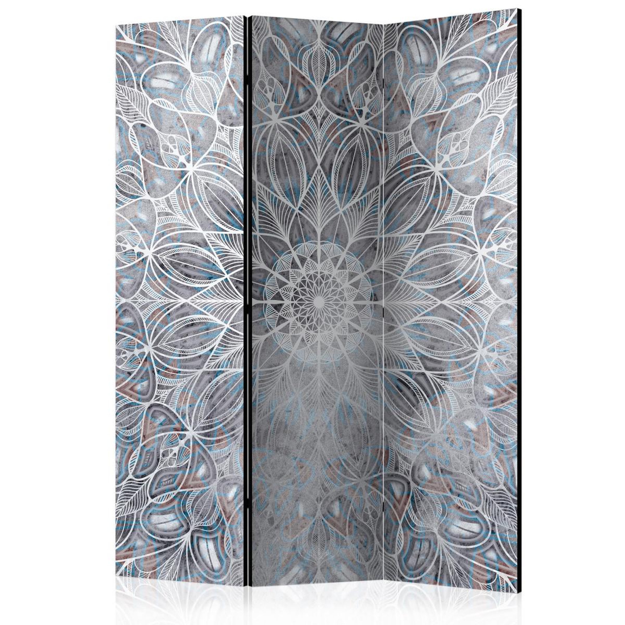 Paris Prix Paravent 3 volets  blurred mandala  135x172cm