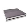 Voir la diapositive 8 : Lit banquette gigogne en pin massif 3 couchages  90x200cm BLANDINE