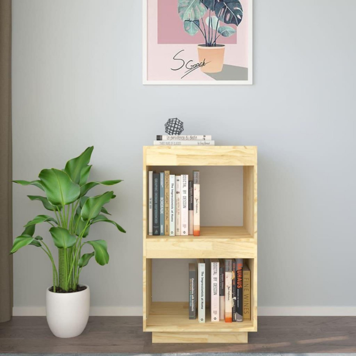 VIDAXL Bibliotheque 40x35x71 cm bois de pin massif