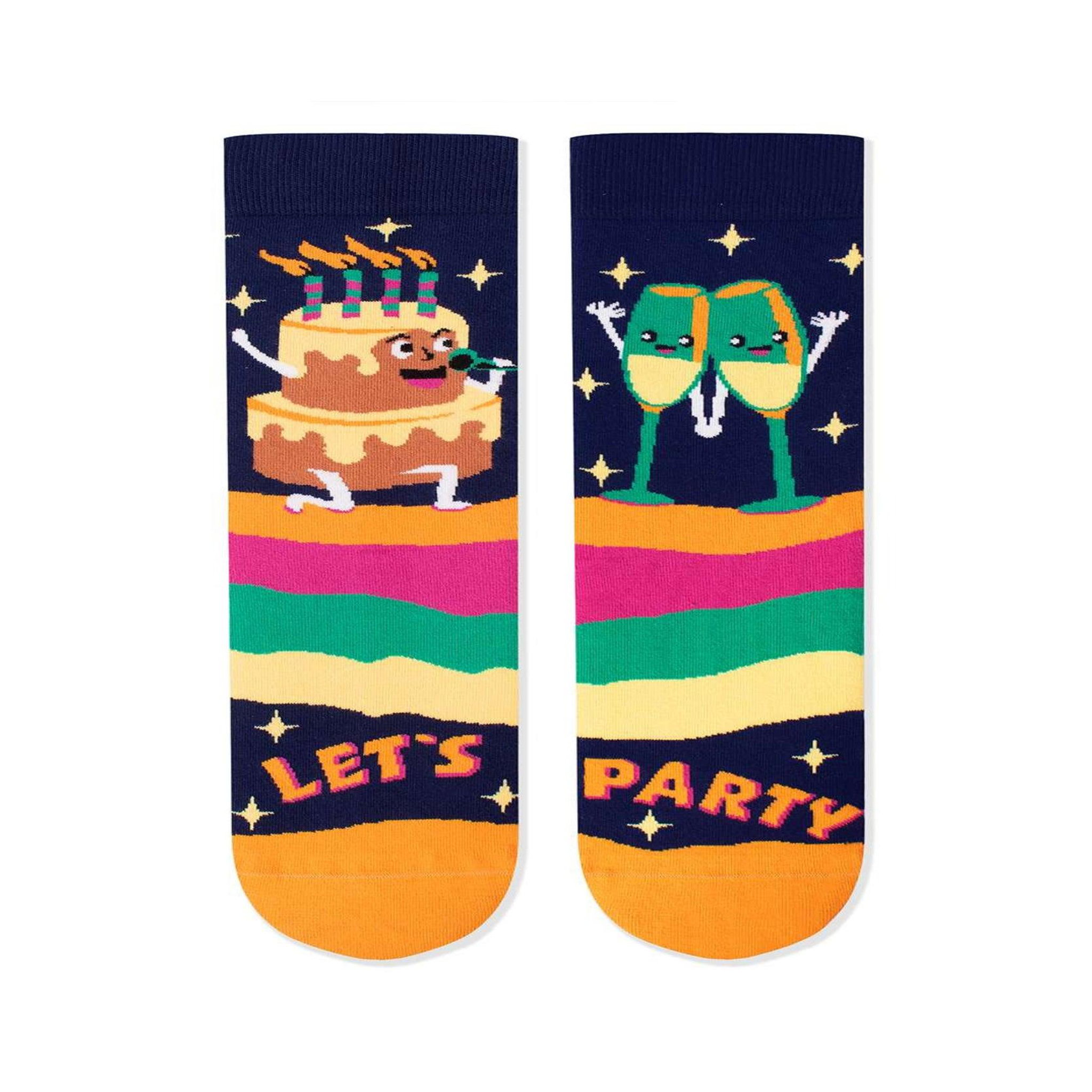 Voir la diapositive 2 : PIRIN HILL Chaussettes arty fête d'anniversaire