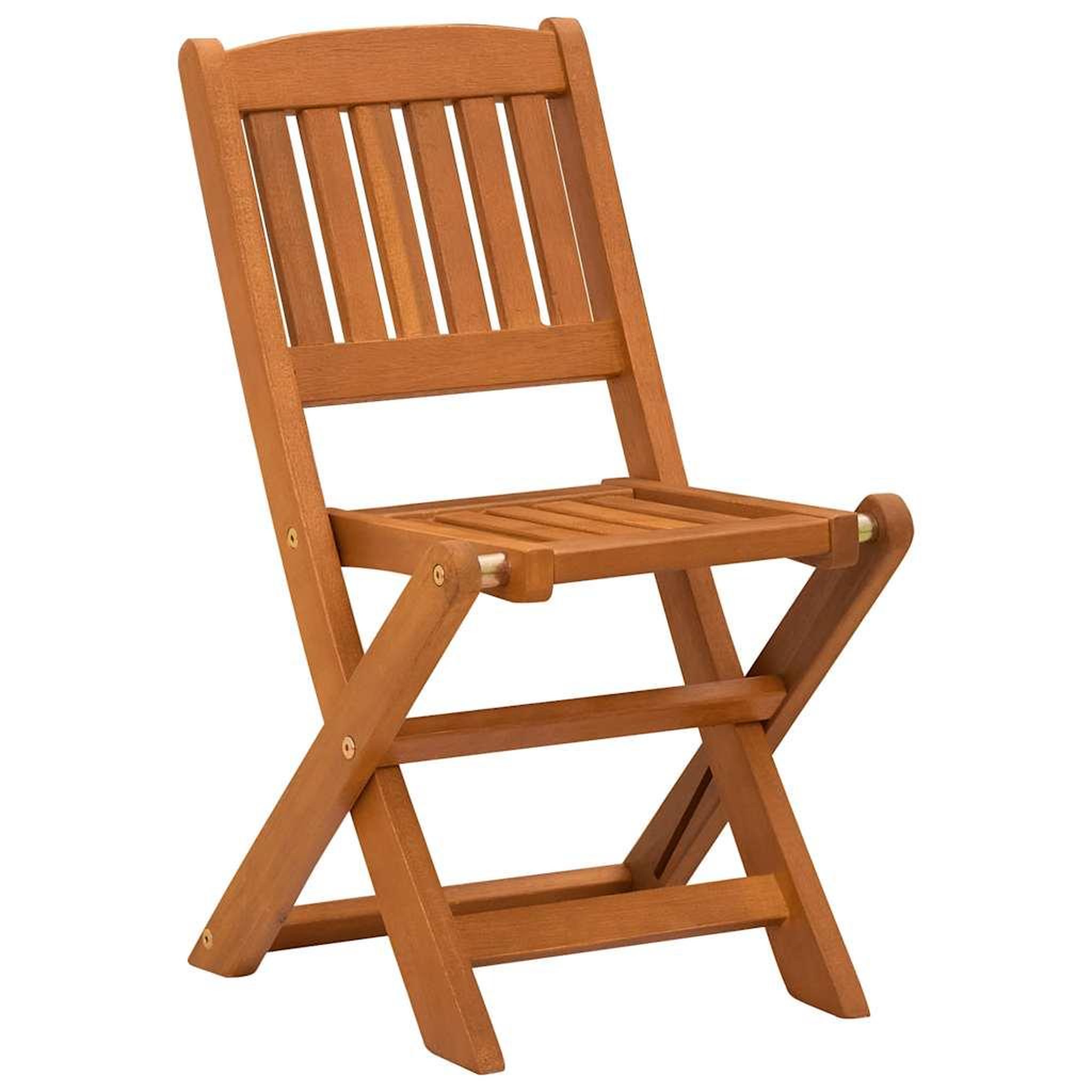 Voir la diapositive 2 : VIDAXL Chaises pliantes pour enfants, lot de 2, en bois d'eucalyptus massif