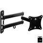 Voir la diapositive 2 : tectake Support mural TV 10 - 24  orientable