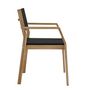 Voir la diapositive 5 : GARDENSTAR Fauteuil de jardin en bois d'accacia et textilène