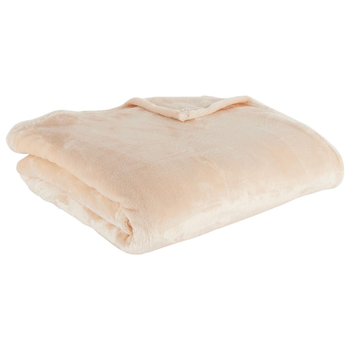 ACTUEL Couverture unie en polyester VELVET