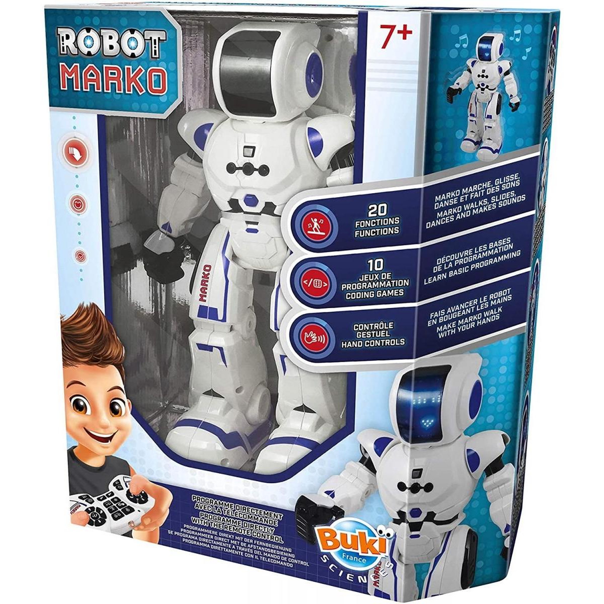 BUKI Robot MARKO et ses 20 fonctions