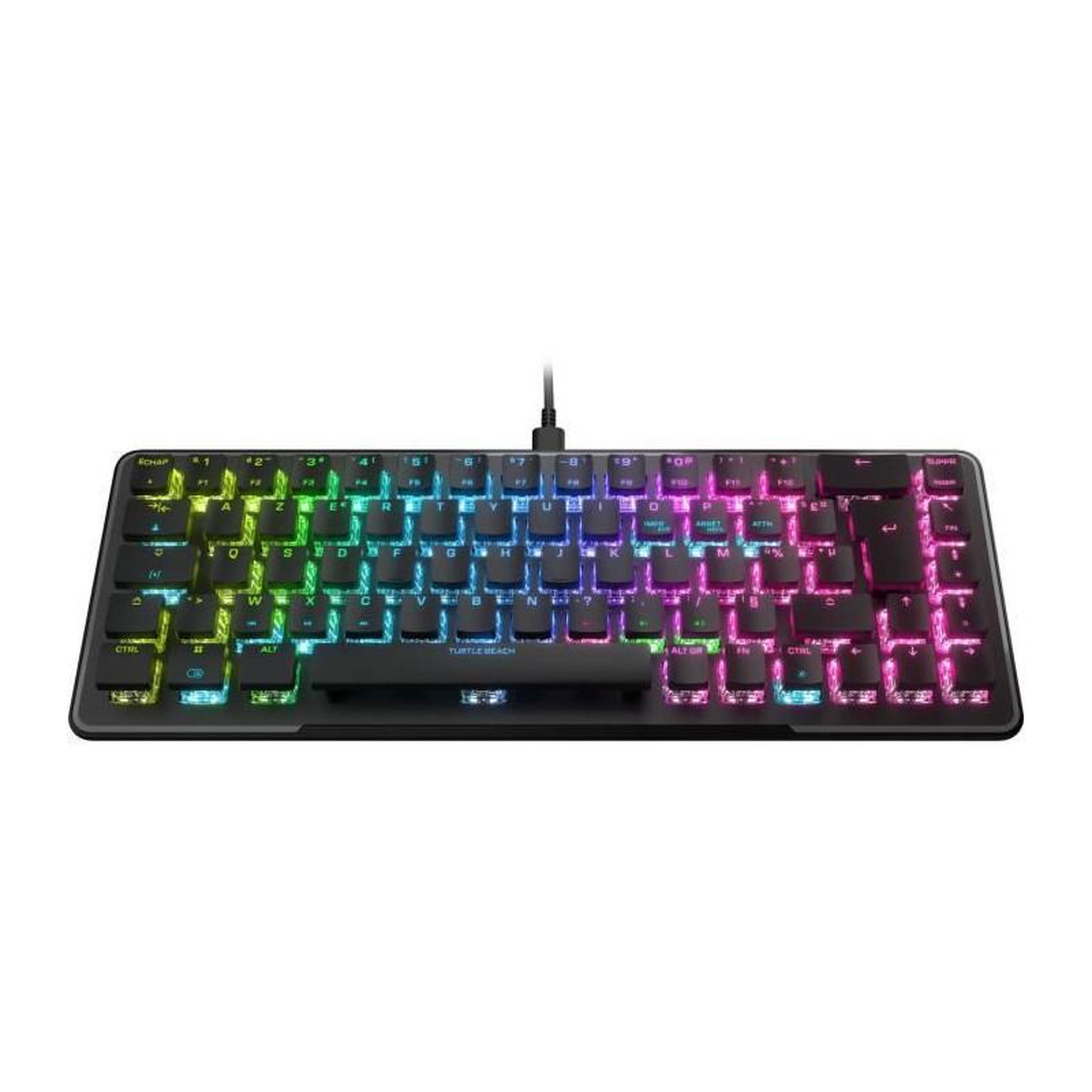 Turtle Beach Clavier gaming optique et mécanique sans fil - Turtle Beach - Vulcan II Mini - Noir