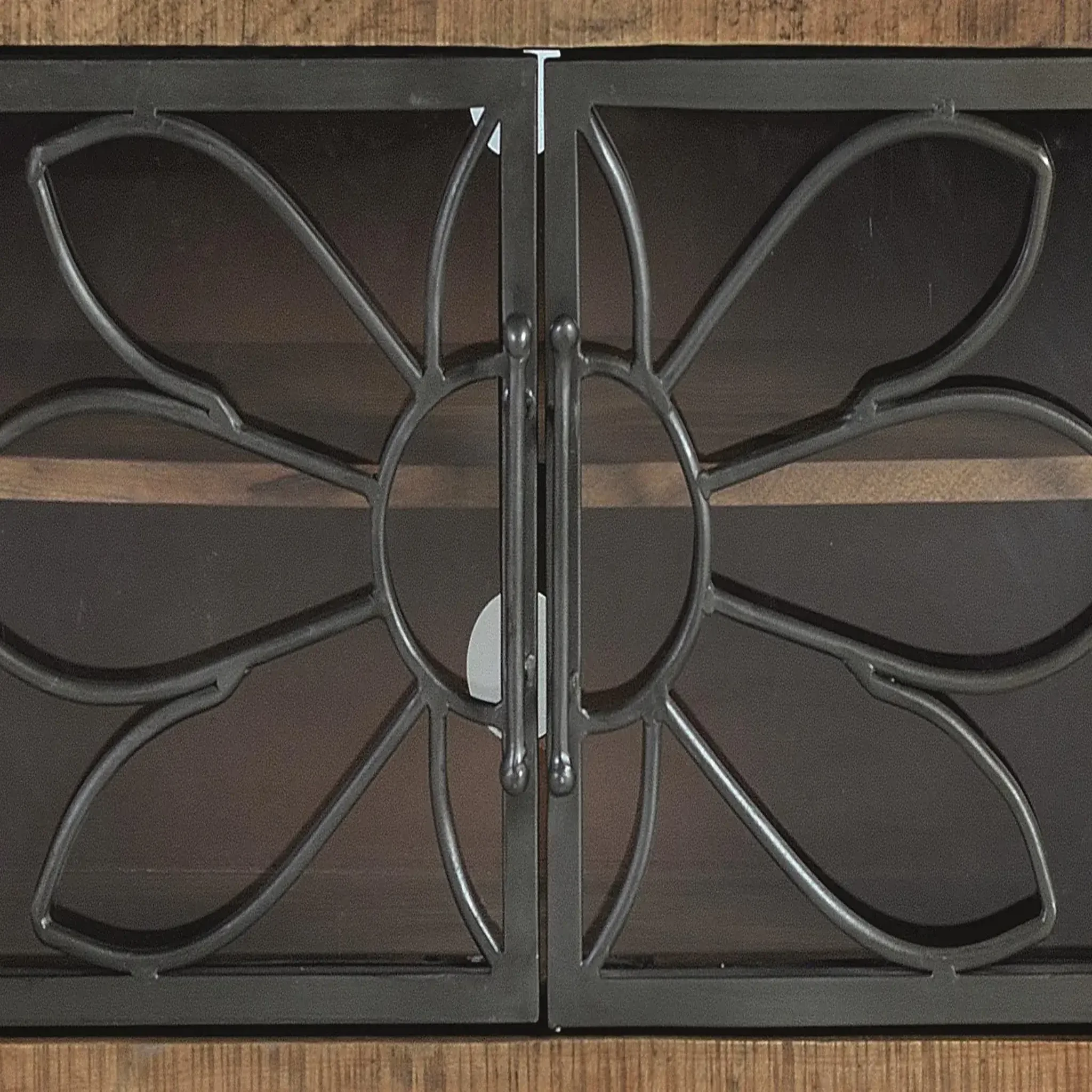 Voir la diapositive 3 : GINER Y COLOMER SL Meuble tv en bois de manguier 170 cm style industriel moderne