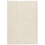 Voir la diapositive 2 : VIDAXL Tapis ISTAN a poils longs aspect brillant creme 140x200 cm