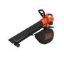 Voir la diapositive 1 : Black et Decker Aspirateur-souffleur-broyeur BLACK+DECKER 36V - Avec batterie et chargeur - Sac 45L