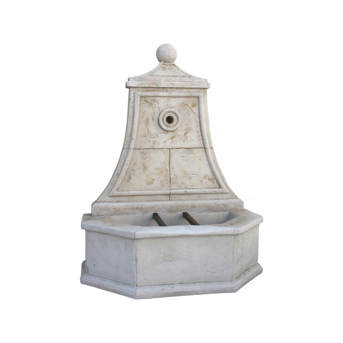 Habitat et Jardin Fontaine   Baccarat  - Pierre reconstituée  - 86 x 51 x 111 cm