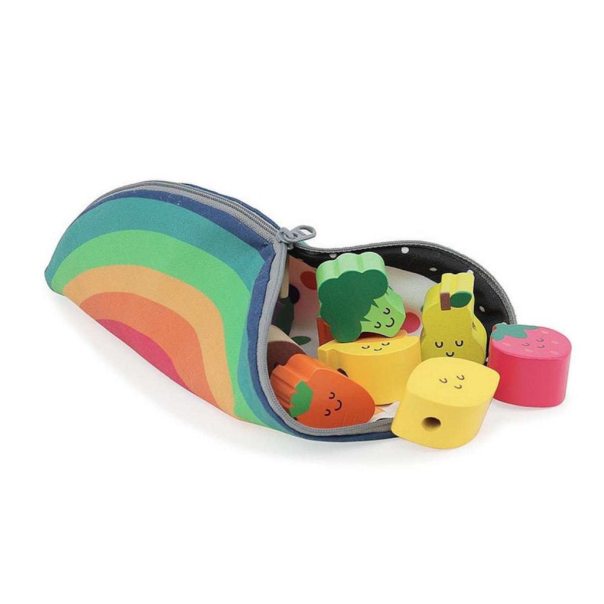 Vilac perles en bois, tutti frutti - Andy Westface