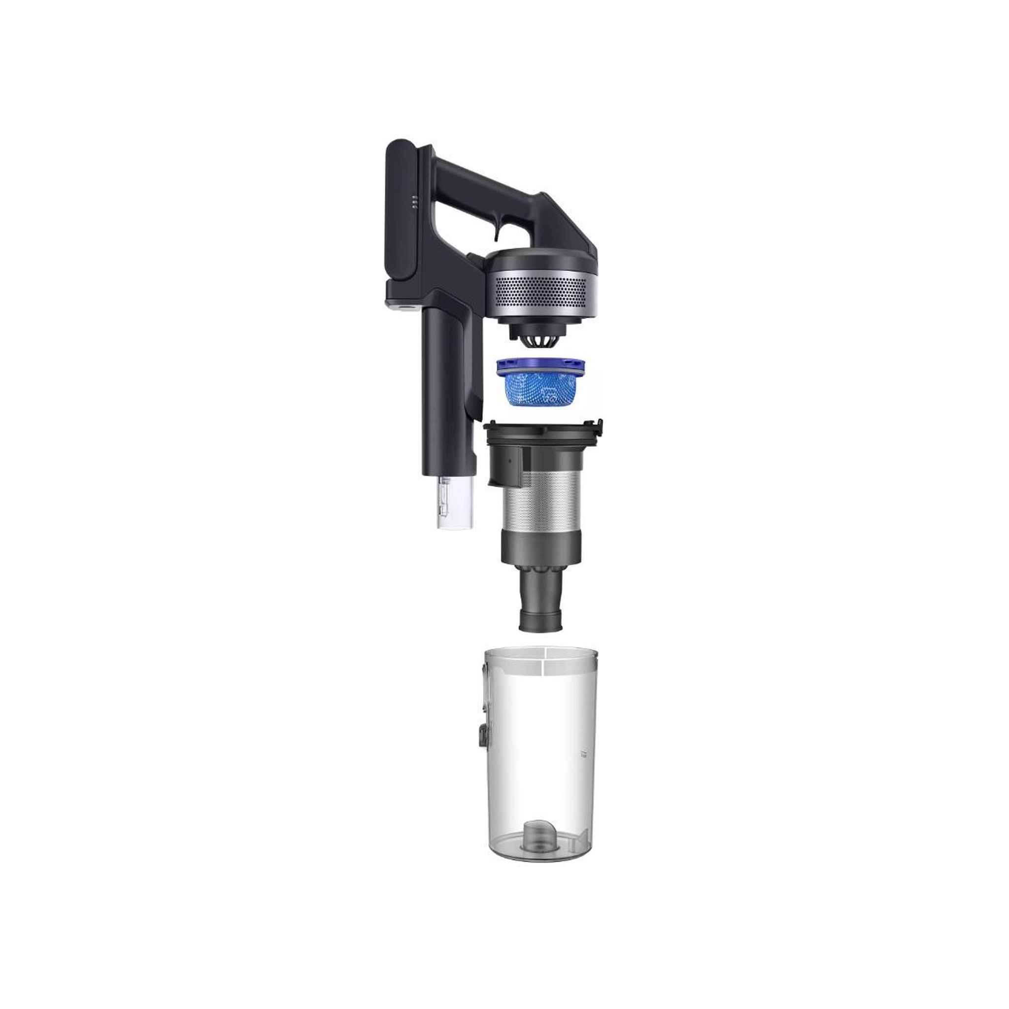 Voir la diapositive 6 : Samsung Aspirateur balai rechargeable 25.2v noir - vs20b75bcr5