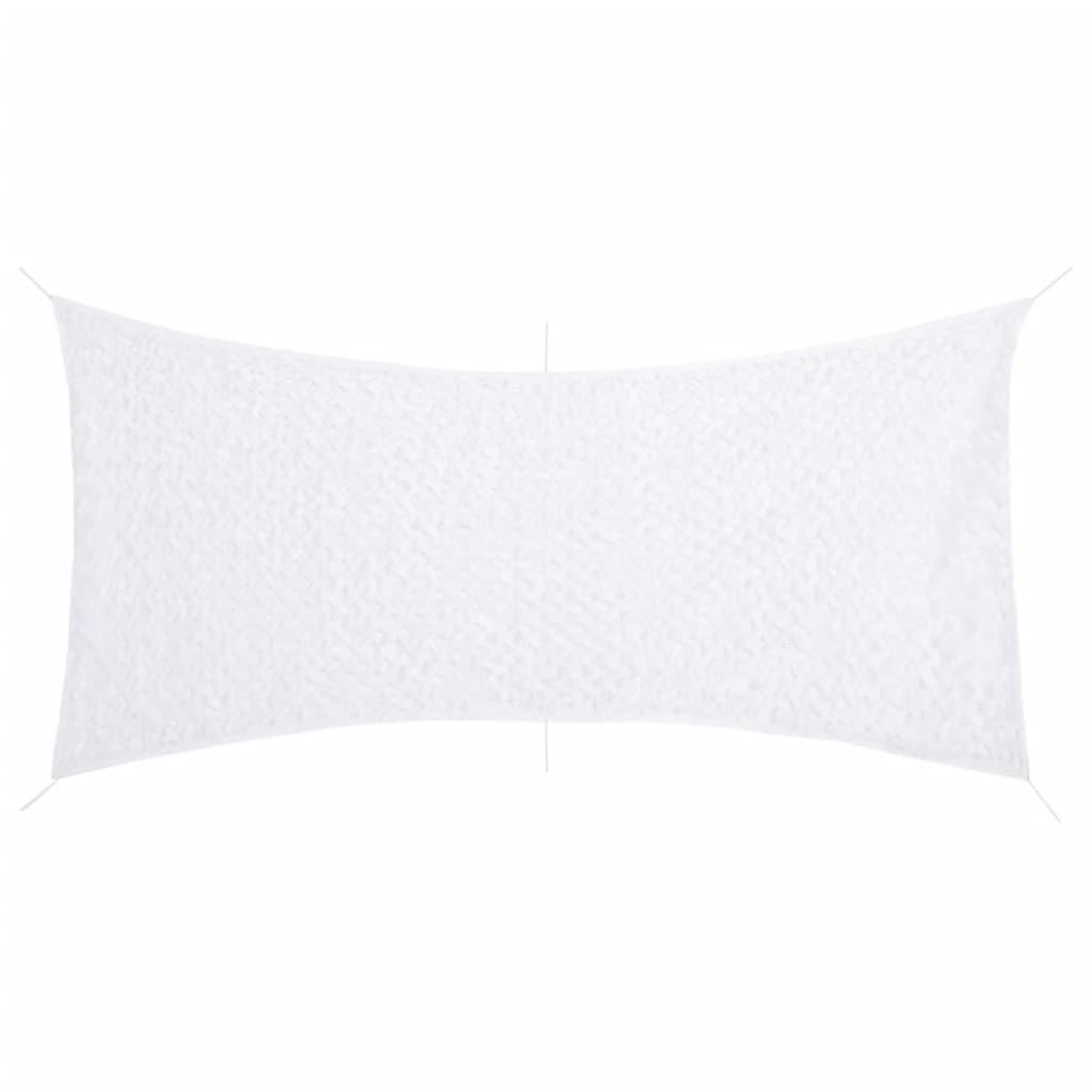 VIDAXL Filet de camouflage avec sac de rangement 410x285 cm blanc
