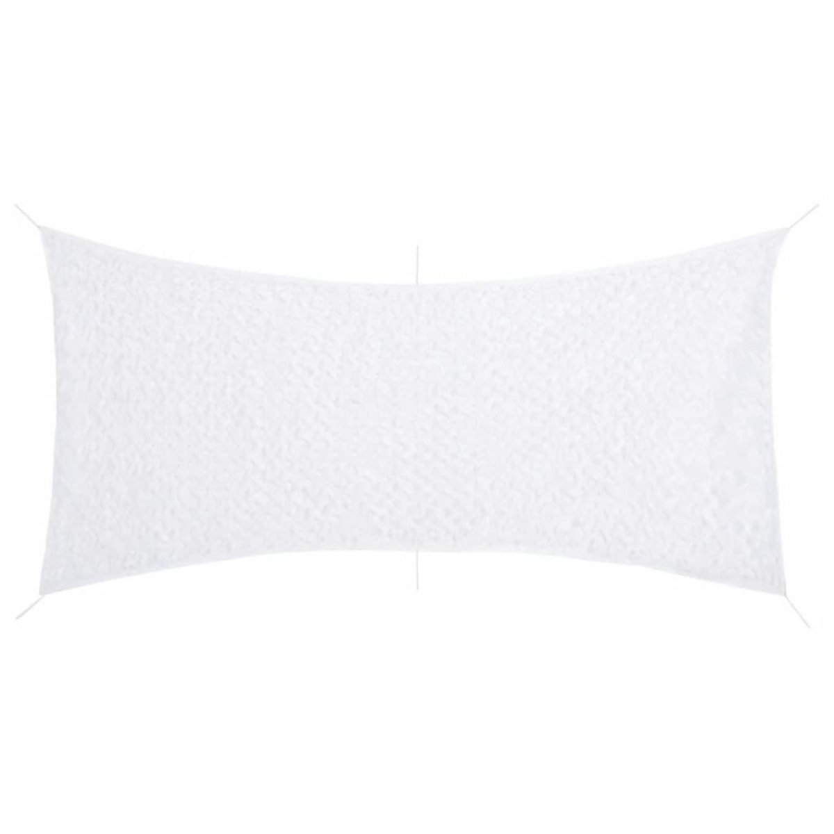 VIDAXL Filet de camouflage avec sac de rangement 410x285 cm blanc