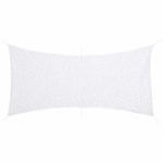 VIDAXL Filet de camouflage avec sac de rangement 410x285 cm blanc