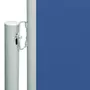VIDAXL Auvent lateral retractable de patio 180x600 cm Bleu