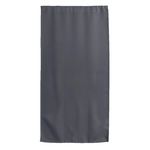 TOILINUX Vitrage occultant REGLISSE. Coloris disponibles : Noir, Gris, Beige