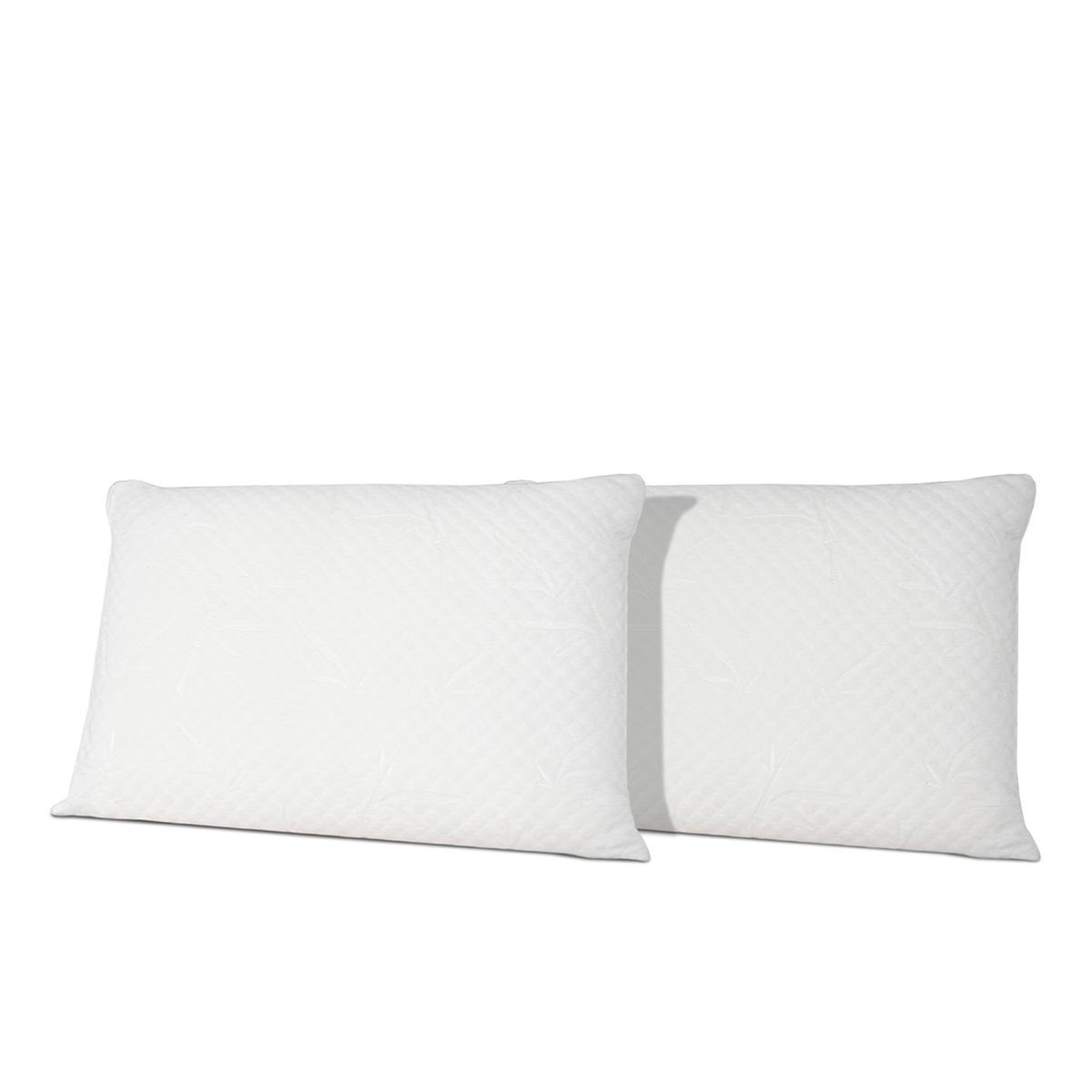 OLYMPE LITERIE OLYMPE LITERIE | Lot de 2 oreillers SERENITE | Mousse avec mémoire de forme. Coloris disponibles : Blanc