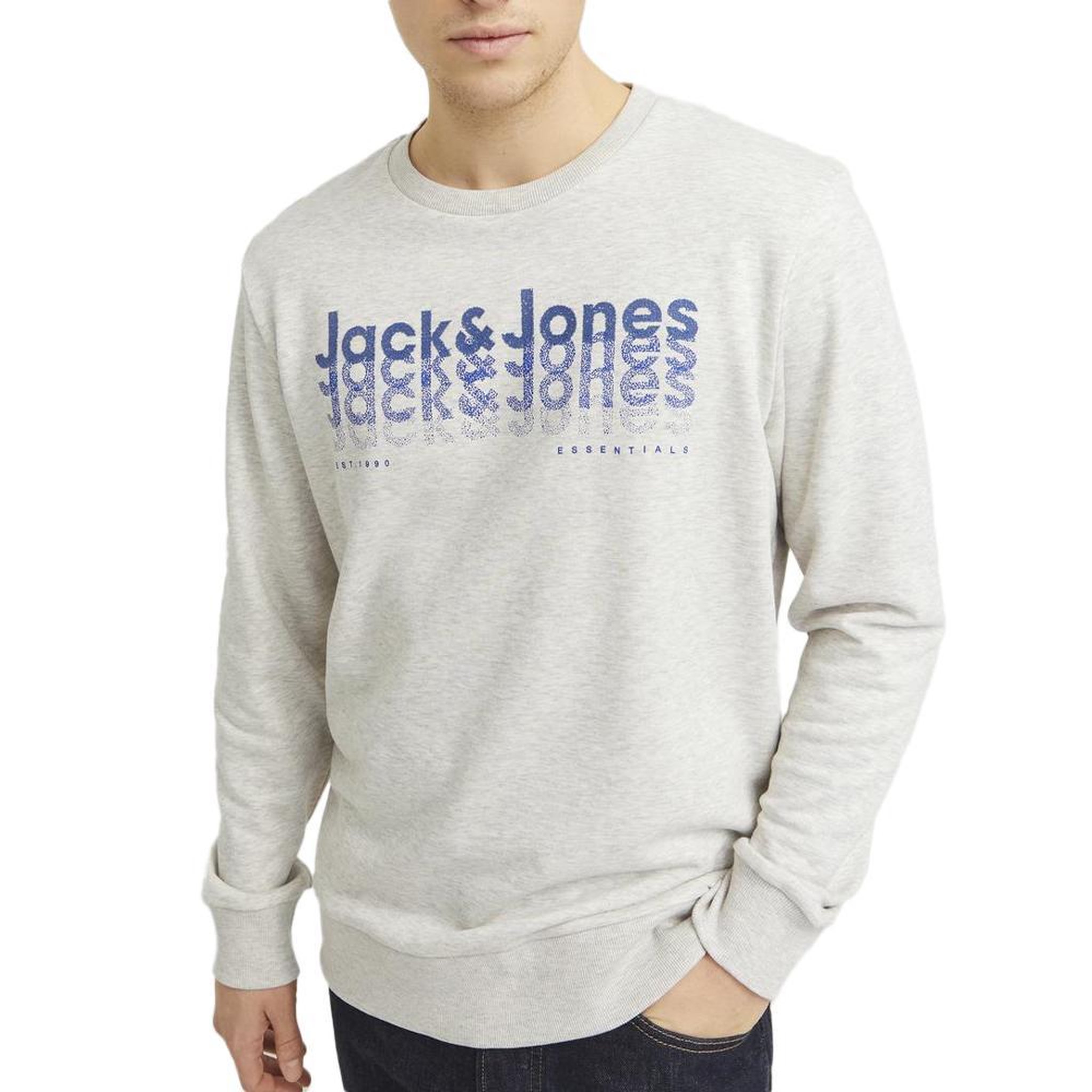 Voir la diapositive 1 : Jack & Jones Sweat Gris Homme Jack & Jones Oceanview