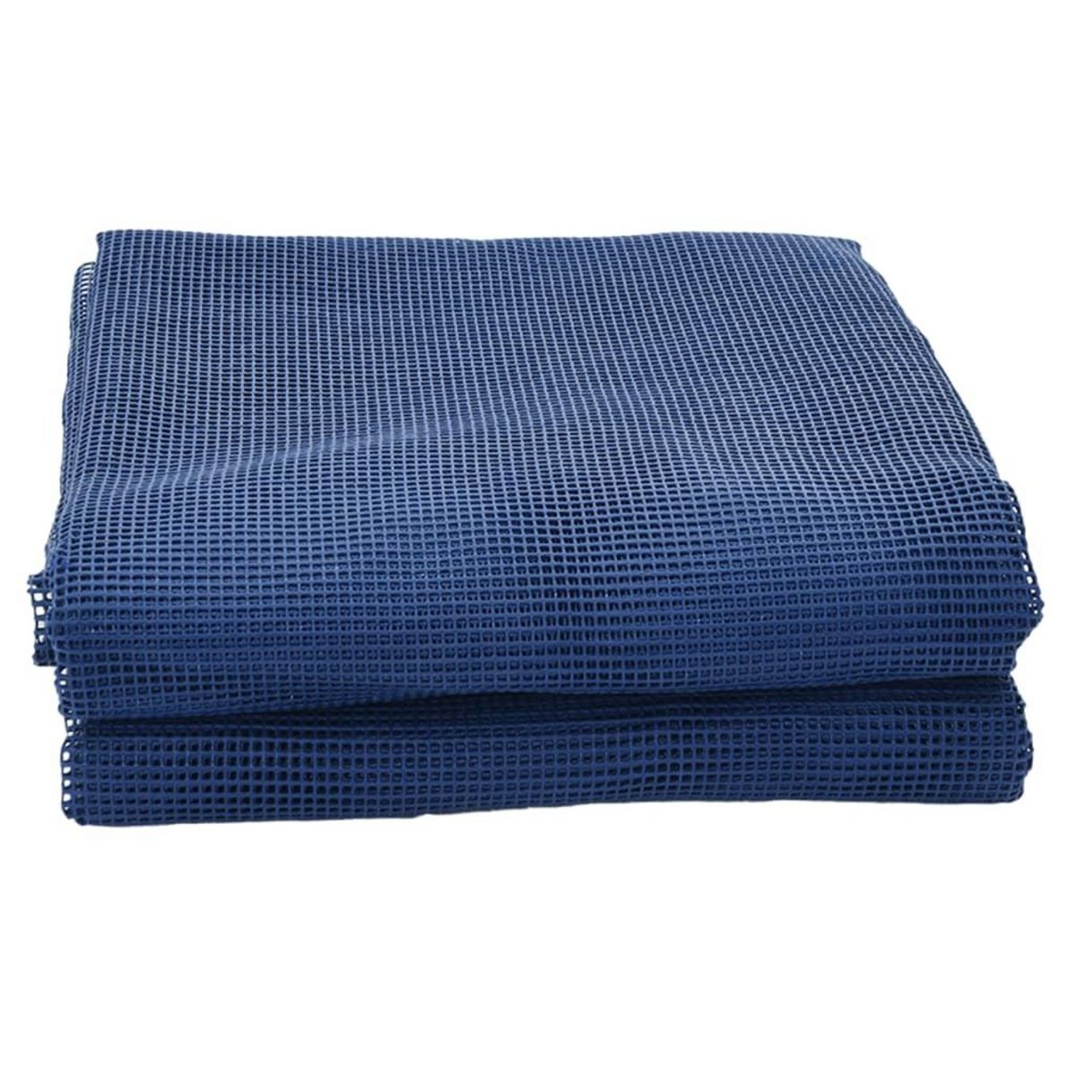 VIDAXL Tapis de tente bleu 4x2 m