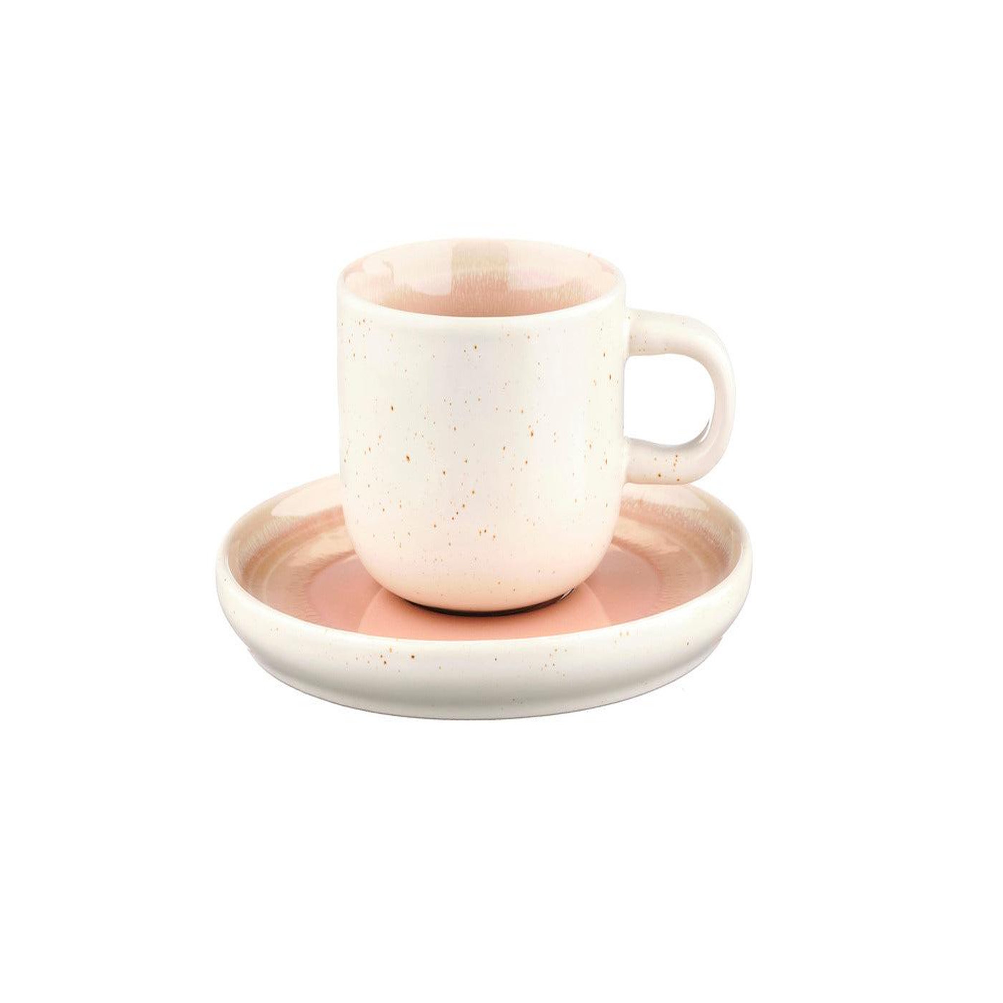 Voir la diapositive 4 : BJORN Tasse 20cl et soucoupe ø15cm oxygen - 12 pièces - rose poudre
